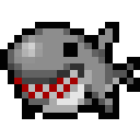 shark_swim animated emote from ⋮ ⌗ ┆  ˚ノfishies◞ ♡
