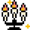 candles__black animated GIF emoji | ⋮ ⌗ ┆  ˚ノfishies◞ ♡
