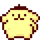 pompompurin animated emote from ⋮ ⌗ ┆  ˚ノfishies◞ ♡