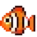 nemo_swim animated Discord emote | ⋮ ⌗ ┆  ˚ノfishies◞ ♡