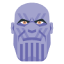 a_thanos Discord sticker from B L U E H A V E N