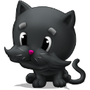 pet_cat_black Discord emoji