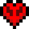 MinecraftHeart custom emote | Green Grounds Cafe 21+