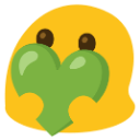 greenheartblob Discord Emoji - Green Grounds Cafe 21+