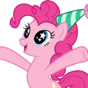 003Pinkiepie custom emote | MLP Pear Butter Cottage Back Up