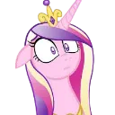 Cadance_Shocked Discord Emoji | MLP Pear Butter Cottage Back Up