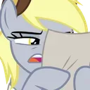 DerpyHuh custom emote - MLP Pear Butter Cottage Back Up