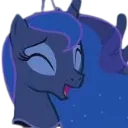 Luna_Laugh custom emote | MLP Pear Butter Cottage Back Up