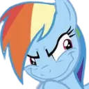 RD_Smirk Discord Emoji - MLP Pear Butter Cottage Back Up