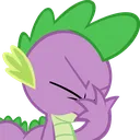 SpikeFaceClaw custom emote from MLP Pear Butter Cottage Back Up
