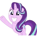 Starlight_Wave Discord Emoji | MLP Pear Butter Cottage Back Up
