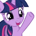 TwiWave Discord Emoji | MLP Pear Butter Cottage Back Up