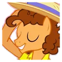 cheesehattip Discord Emoji | MLP Pear Butter Cottage Back Up