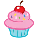 cupcakee custom emote from MLP Pear Butter Cottage Back Up