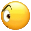 sideeye Discord Emoji - Lovescape