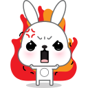 fire_bunny Discord emoji