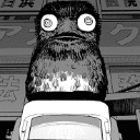 YoruBird custom emote from Yoru Church