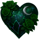 HeartGothGreen custom emote | 𓆩❈𓆪 Sylvara Café 𓆩❈𓆪