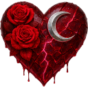 HeartGothRed custom emote | 𓆩❈𓆪 Sylvara Café 𓆩❈𓆪