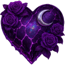 HeartGothPurple Discord Emoji - 𓆩❈𓆪 Sylvara Café 𓆩❈𓆪