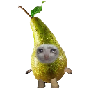 z_pear Discord sticker - ⛥⁺ 　 𓏺 　 .gg/cosmi