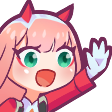 ZeroTwo Discord sticker | ⛩ Anime Lovers: Anime ・Manga ・Games