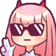 RM_zerotwo_4 Discord sticker from ⛩ Anime Lovers: Anime ・Manga ・Games