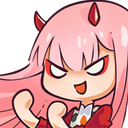 ZeroTwo Discord Emoji from ⛩ Anime Lovers: Anime ・Manga ・Games