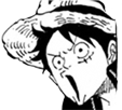 Luffy_pog Discord Emoji from ⛩ Anime Lovers: Anime ・Manga ・Games