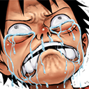 luffy_cry Discord sticker | ⛩ Anime Lovers: Anime ・Manga ・Games