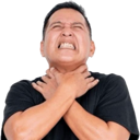 choke Discord sticker from chudmaxxing haven