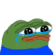 PePeCry Discord Emoji from The Strongest Battlegrounds Community
