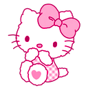 hellokitty_pink Discord Emoji from Starpatch