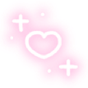 neon_heart Discord sticker from Starpatch