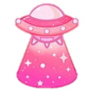 pink_ufo Discord Emoji from Starpatch