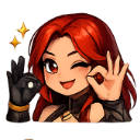 bravo Discord sticker from Pyraea