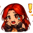 saskin Discord sticker from Pyraea