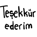 tesekkur_ederim Discord sticker from Pyraea