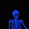 blue_skull animated emote - Eagle Community