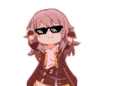 chillin animated GIF emoji from Eagle Community
