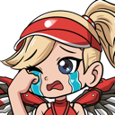 sadmercy custom emote from FaziCoralClub