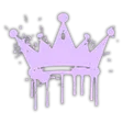 PurpleDrippingGlowingCrown