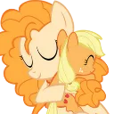 PearButterHug custom emote | MLP Pear Butter Cottage