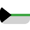 flag_demiromantic Discord sticker | Cropped Gif Productions™