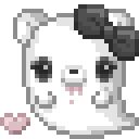 ghost animated Discord emote from .gg/revenants  ᶻ 𝘇 𐰁