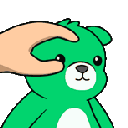 green_bear_pat animated Discord emote - Outer Nowhere
