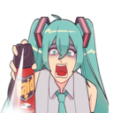 836991mikuraid Discord sticker from The pink pond