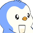PenguCheer animated GIF emoji from Eagle Community