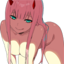 zerotwo Discord Emoji - Lust Garden18+ • "what happened" era