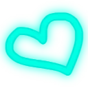 8167tealheart